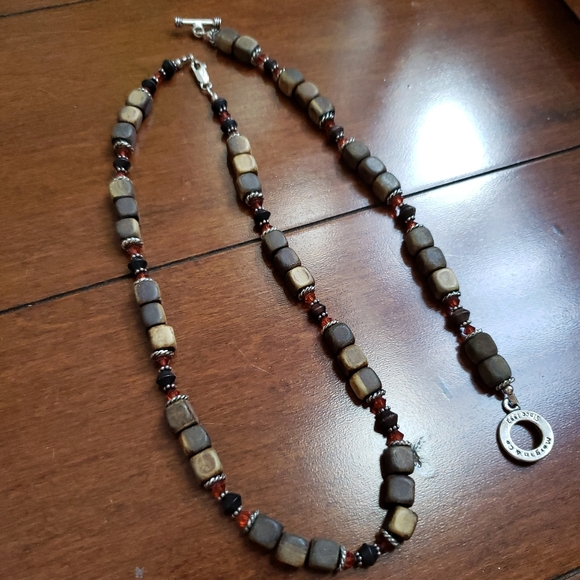 Morgan & Co Wooden Bracelet and Necklace - Picture 10 of 14